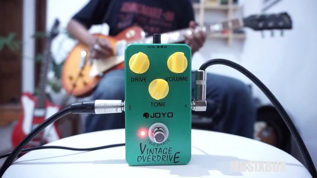 REVIEW JOYO VINTAGE OVERDRIVE PEDAL - MUSIX BOX DEMO смотреть онлайн