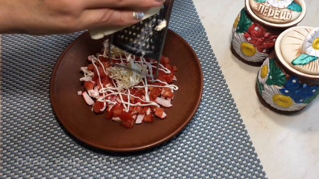 САЛАТ ЗА 5 МИНУТ на Новый Год и Рождество! Салат с КРАБОВЫМИ ПАЛОЧКАМИ Очень ПРОСТОЙ и Вкусный ? смотреть онлайн