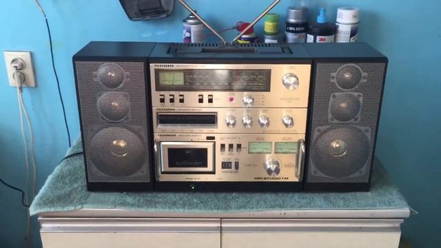 Telefunken 1M vs Technics SE-Hd501.Сравнение звука сFM смотреть онлайн