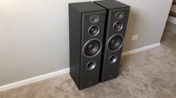 JBL E60 Northridge E Series 3 Way Tower Home Floor Standing Speakers