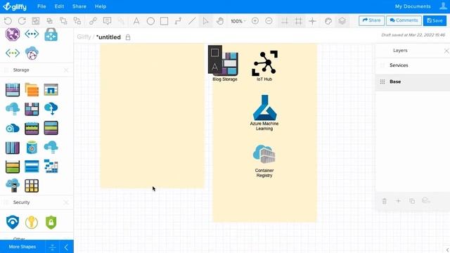 How to Draw Azure Architecture Diagrams | Gliffy Azure Diagram Tool смотреть онлайн