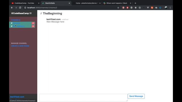 How i've made a Slack Clone in Rails 6 смотреть онлайн