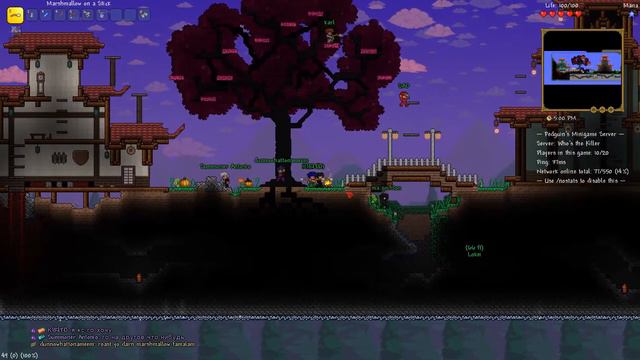 Terraria pedguin minigames server whos the killer holloween!!! Im one with the tree смотреть онлайн