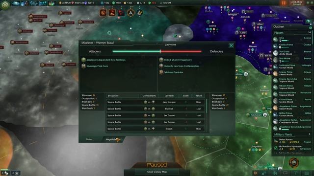 STELLARIS Let's Play - HARD - Fanatic Individualist/Materialist - #47 "Probable Certitude" смотреть онлайн
