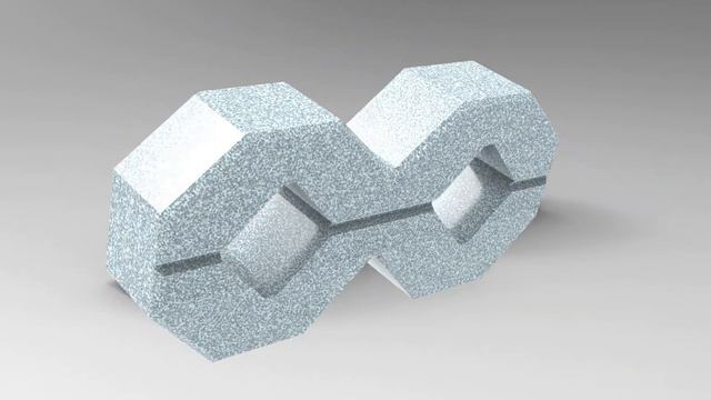 PT.RU.400.200.80.H.1 Grass paver 400x200x80 mm смотреть онлайн