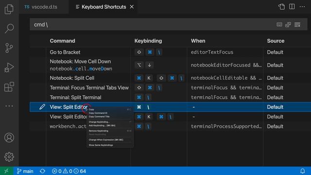 VS Code tips — Removing a keyboard shortcut смотреть онлайн