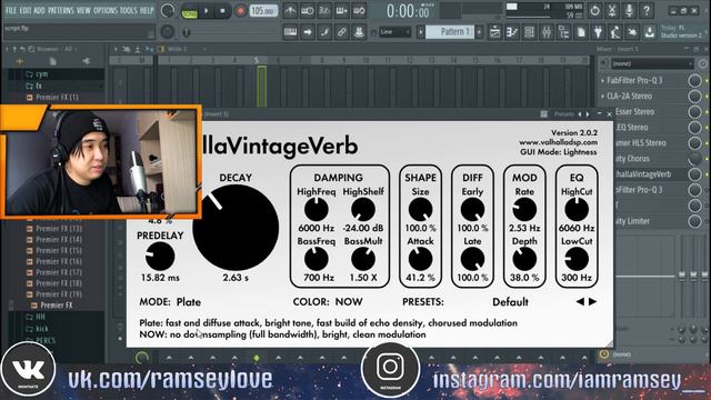 ОБРАБОТКА ВОКАЛА В СТИЛЕ СКРИПТОНИТ В FL STUDIO 20 смотреть онлайн