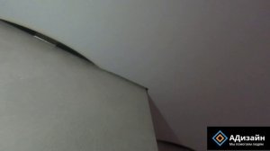 Как и с помощью чего заправить внешний угол натяжного потолка в EUROKraab