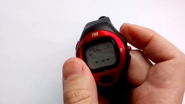 FM часы - пульсометр со счетчиком калорий смотреть онлайн