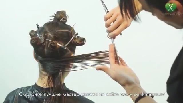 Объемное окрашивание  Александр Укрей парикмахер тв Parikmaxer Tv Hairdresser Tv Peluquería Tv 剪髮