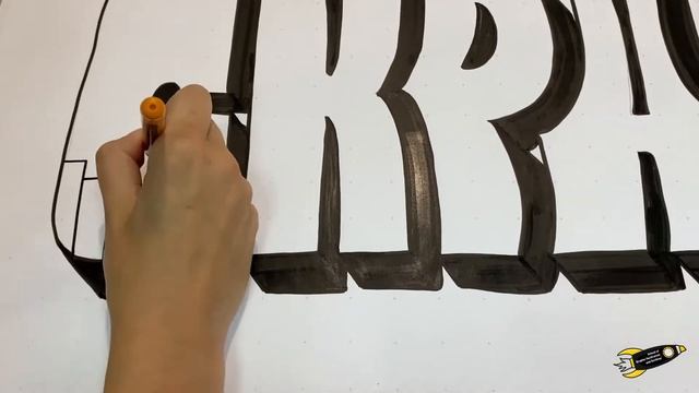 Красивый эффект для шрифта | СКРАЙБИНГ смотреть онлайн