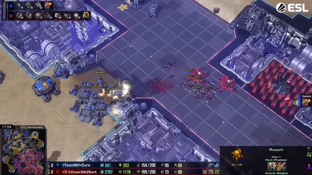 DARK vs CURE | EPT NA 167 Semi Finals (Bo3 ZvT) - StarCraft 2 смотреть онлайн