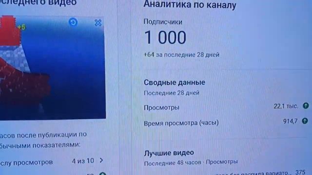 1000 подписчиков! Сколько времени понадобилось? смотреть онлайн