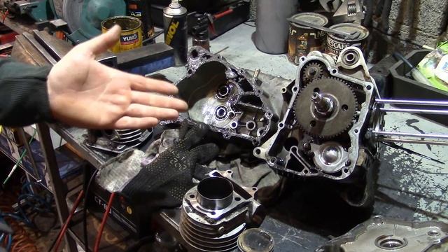 Заводское маслянное охлаждение на 150 кубовом китайском двигателе 1 часть смотреть онлайн