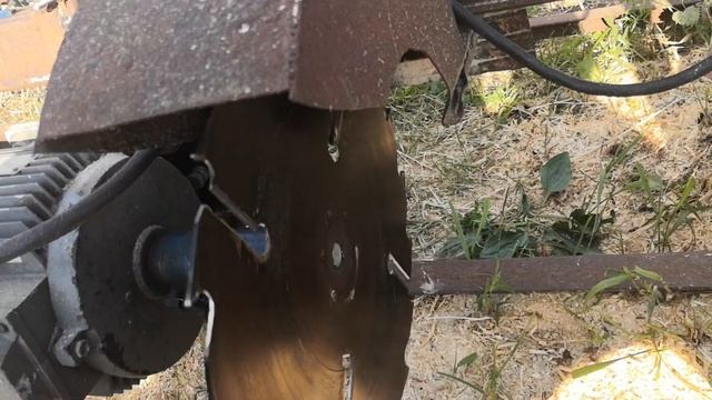 самодельная дисковая пилорама