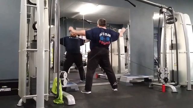 С. д. качок в немецком фитнес-клубе- 4. Russian Power In Niedersachsen. Herbst- Winter 2018- 2019.