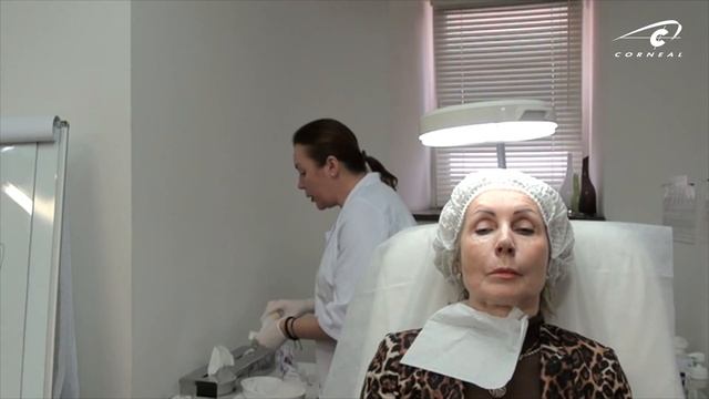 Канюля для контурной пластики 27G. Введение канюлей филлера . Шприц с канюлей. смотреть онлайн