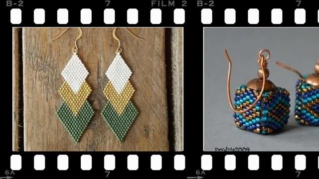 Серьги из бисера на любой вкус. Часть 6 смотреть онлайн