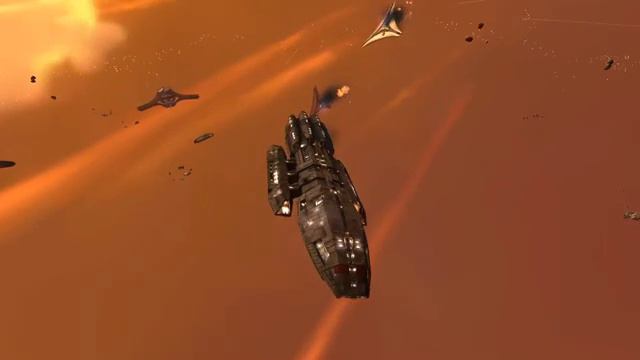 Homeworld 2: BSG Fleet Commander | Pegasus vs some Cylons смотреть онлайн