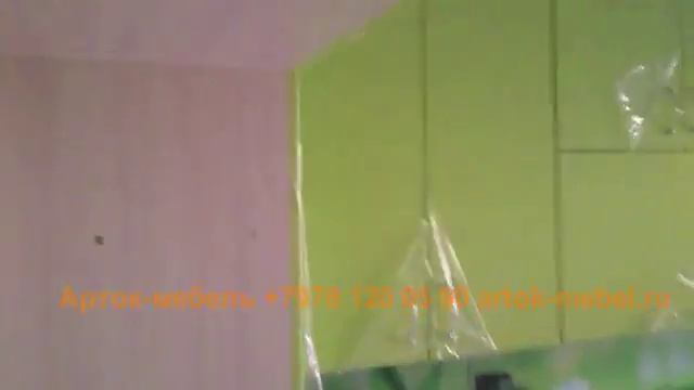 Кухня со скинали "белые цветы и бамбук" смотреть онлайн