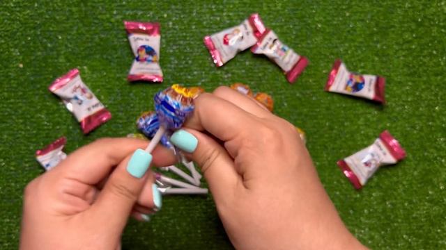 Unboxing SATISFYING video/ fruit and rainbow lollipops 🍭 love is … смотреть онлайн