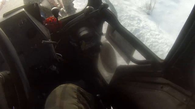 Как греет Печка в ЛТЗ-60- ТЕПЛО в кабине. смотреть онлайн