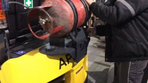 Крепление газового баллона