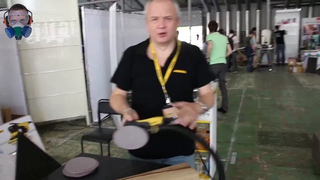 Орбитальная шлифовальная машинка Mirka Deros 650 образивом Mirka Arbanet ACE