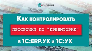 Анализ и контроль просроченной кредиторской задолженности в 1С:ERP 2 и 1С:ERP. Управление холдингом