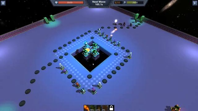 CYBORG TOWER DEFENSE level 20, HD 3 stars. смотреть онлайн