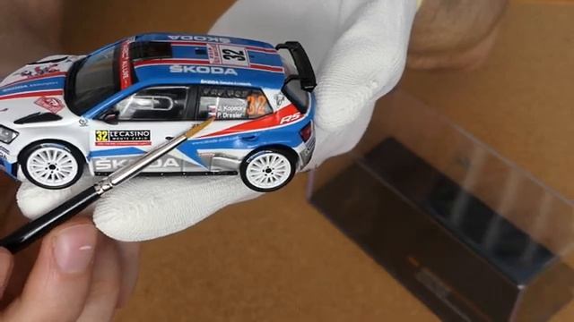 Ixo models - Skoda Fabia R5 #32 - 2018 Monte Carlo смотреть онлайн