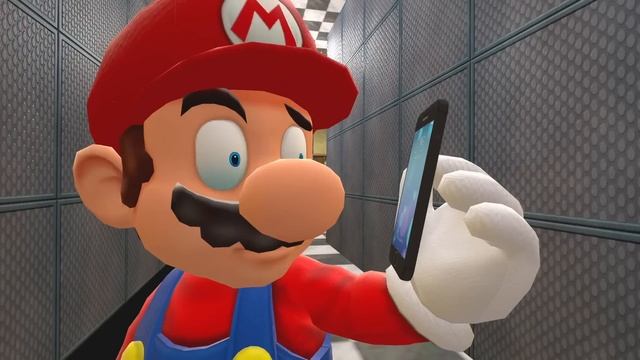 Mario Plays Cat Mario but every time he dies the walls close in смотреть онлайн