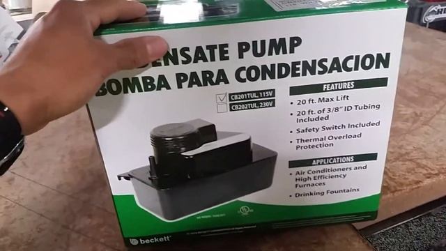 Condensate pump / bomba para condensacion смотреть онлайн