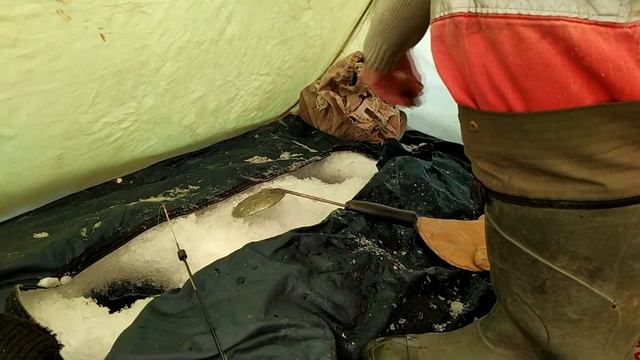 ОКУНЬ хорошенький ❌ Зимняя рыбалка в Башкирии на Белом озере #12 смотреть онлайн