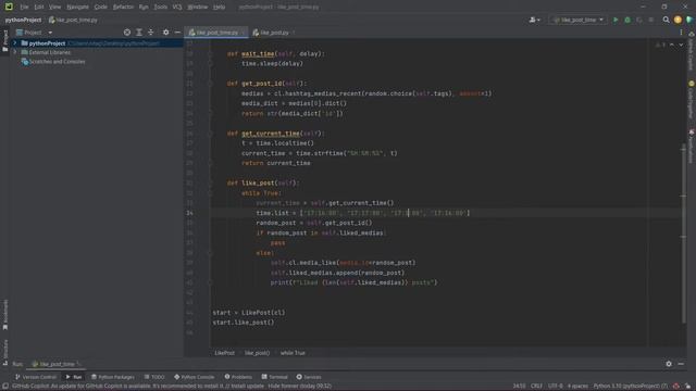 How To Schedule Likes On Instagram Using Python?In 10 Lines? [ INSTAGRAPI + #python ] смотреть онлайн