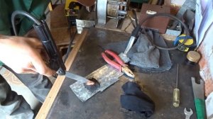 Закалка ножа из нержавейки графитом. Неудачный эксперимент.