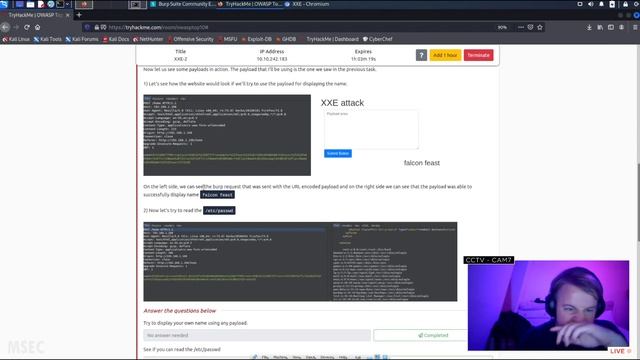 Highlight: THM: OWASP Top 10 - [Severity 4] XML External Entity (Part 2) смотреть онлайн