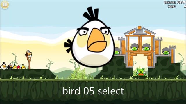 Angry Birds Classic - All Matilda Sounds + 1 Unused Sound смотреть онлайн
