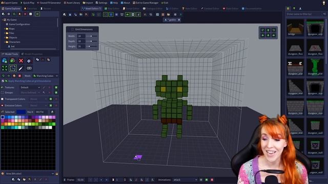 RPG in a Box - Voxel Editor Basics 08 - Rotate, Flip, Apply Palette, and Clear (Tutorial #9) смотреть онлайн