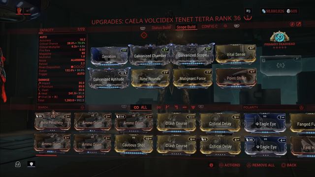 Warframe- Tenet Tetra Build [3 forma] Insane Damage смотреть онлайн