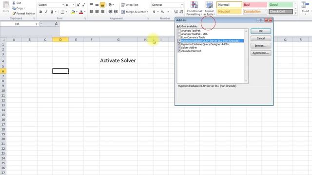 How to Activate Solver in Excel смотреть онлайн