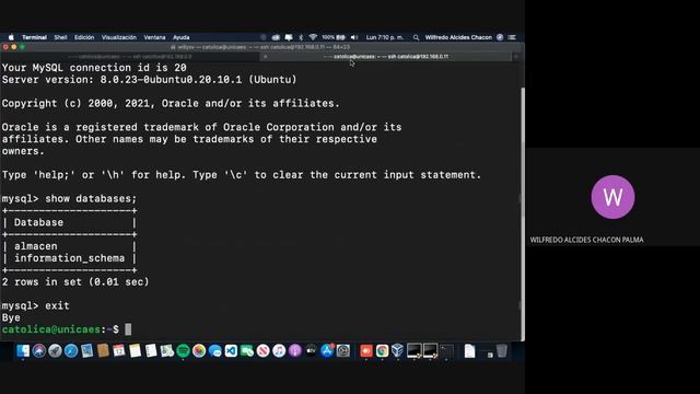 Administración de usuarios en MySQL Parte II смотреть онлайн
