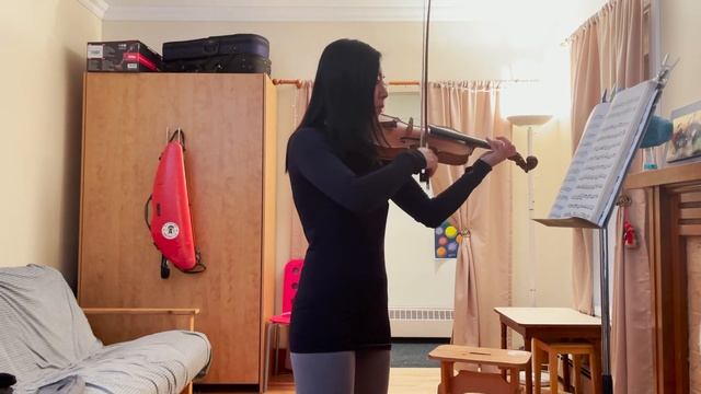 Partita no 1 Courante J.S. Bach (3/8) смотреть онлайн