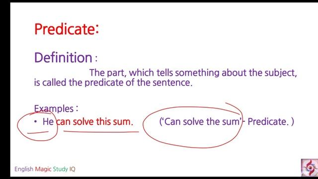 SUBJECT AND PREDICATE/ DEFINITION/ EXAMPLES смотреть онлайн