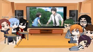 «Big five«react to class «3-E»|GCRV?|Assassination classroom|Большая пятёрка реагирует на класс  3-