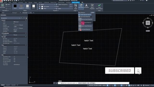 AutoCAD's Lisp Remove Hatch From Text |how To Remove Hatch Area From Text Or Mtext By Manual?