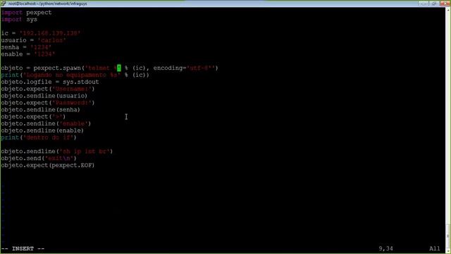 Automação de Redes com Python - Pexpect смотреть онлайн