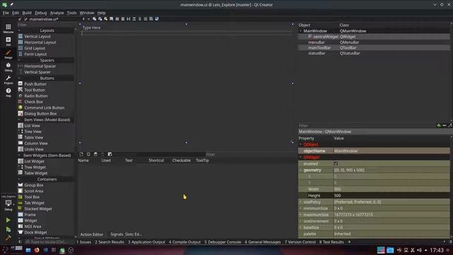 Exploration #1 : The GUI system in Qt смотреть онлайн