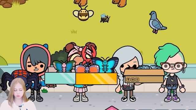 СОБРАЛА ВСЕХ НАСЕКОМЫХ в Тока Бока ? Toca Life World