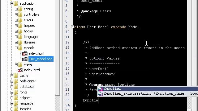 Developing a Website with Code Igniter Part 2 User Accounts and Login 1/3 смотреть онлайн